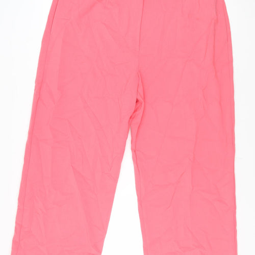 Marks and Spencer Women's Pink Cropped Trousers