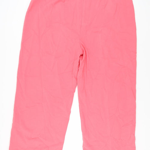 Marks and Spencer Women's Pink Cropped Trousers