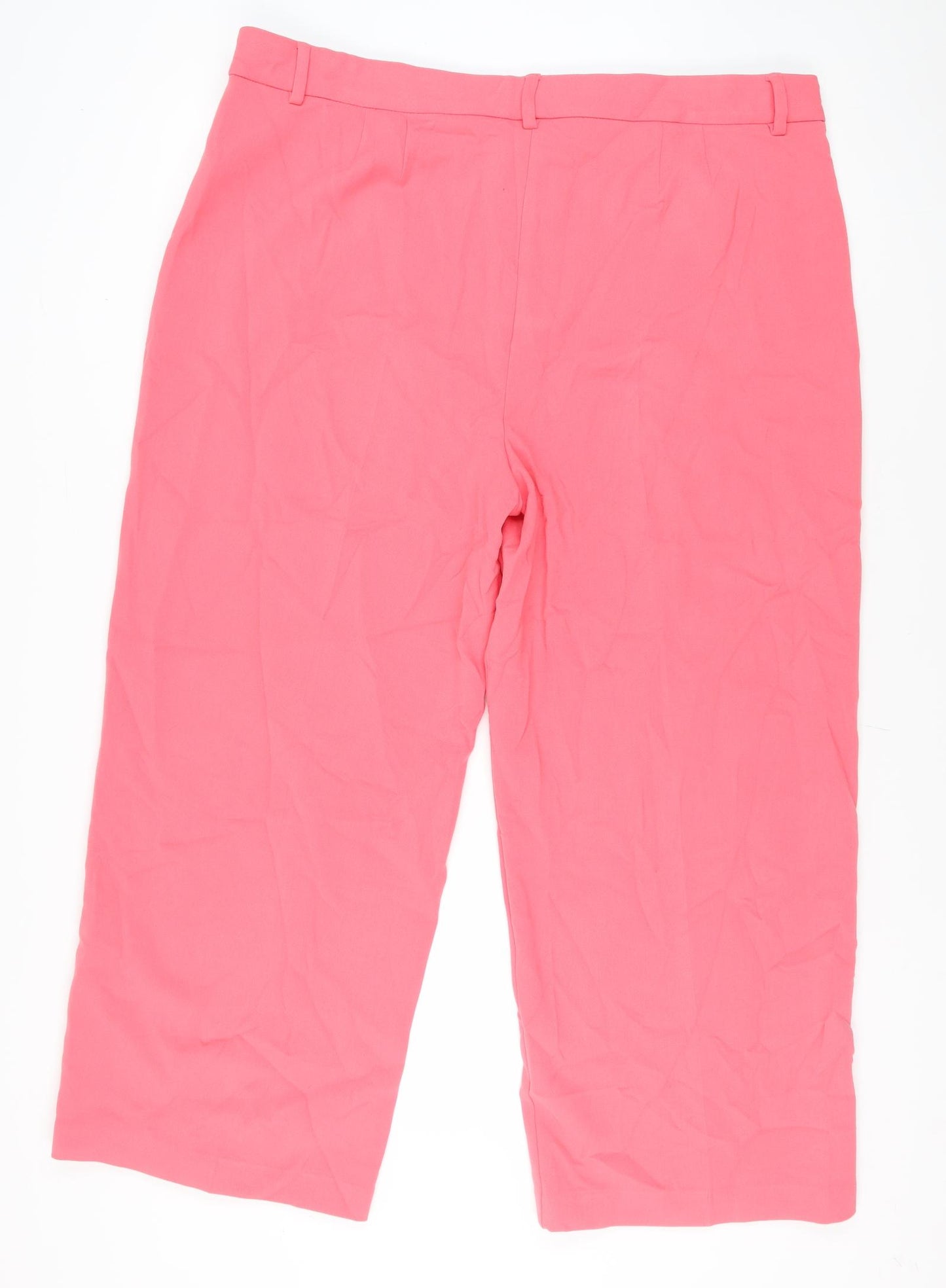Marks and Spencer Women's Pink Cropped Trousers