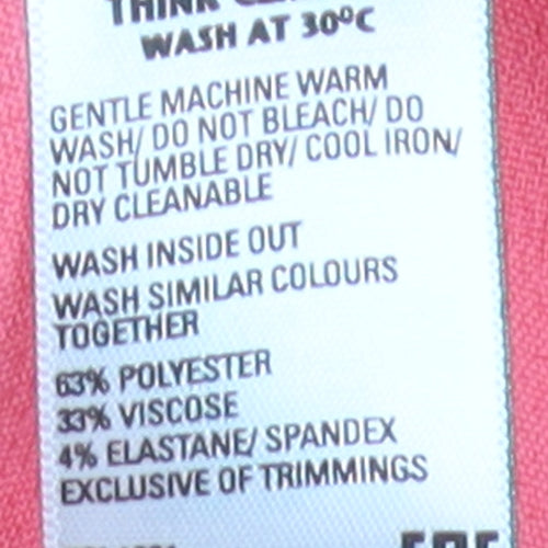 Marks and Spencer Women's Pink Cropped Trousers