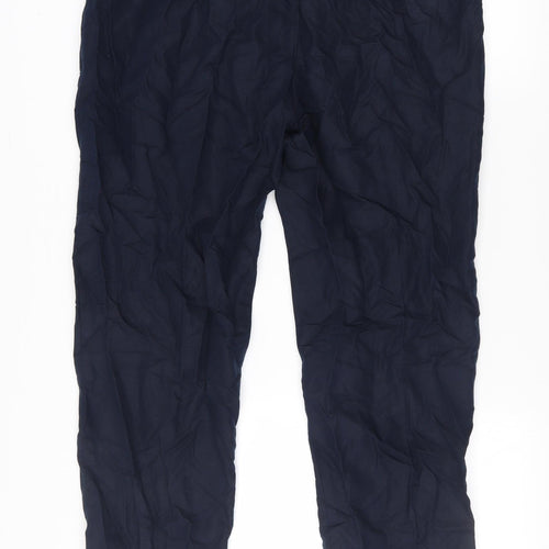 Marks and Spencer Blue Chino Trousers Size 40