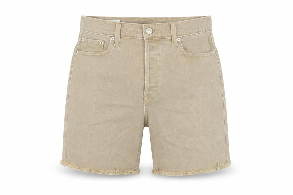 Gap Womens Beige Cotton Bermuda Shorts Size 29 in L8 in Regular Button