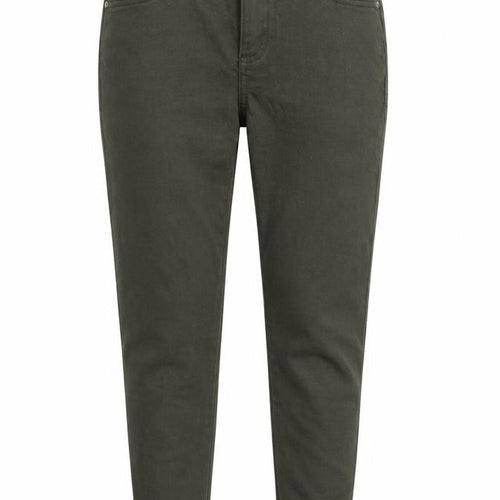 Dorothy Perkins Womens Green Cotton Skinny Jeans Size 6 L26 in Regular Zip