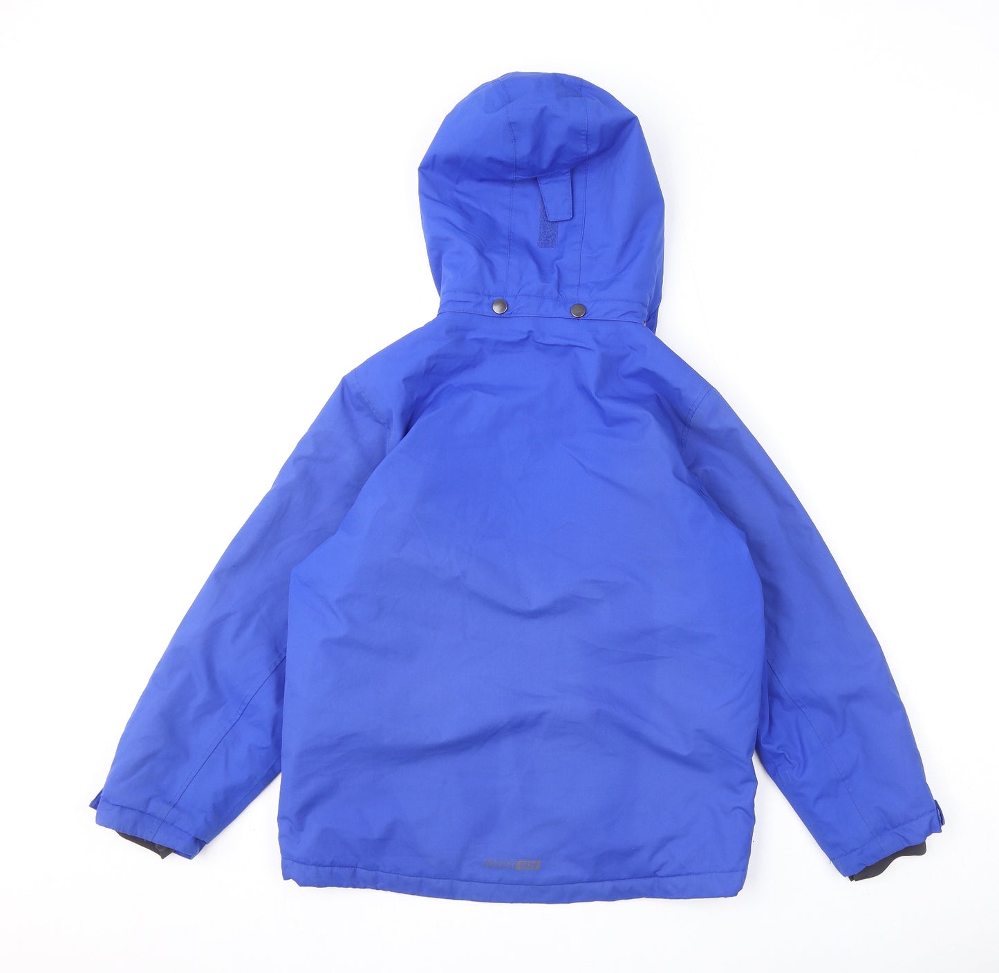 TOG24 Boys Blue Rain Coat Coat Size 9-10 Years Zip - All Terrain