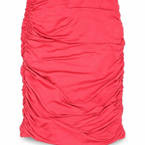 Oh Polly Womens Pink Polyester Bandage Skirt Size 4 - Rouched