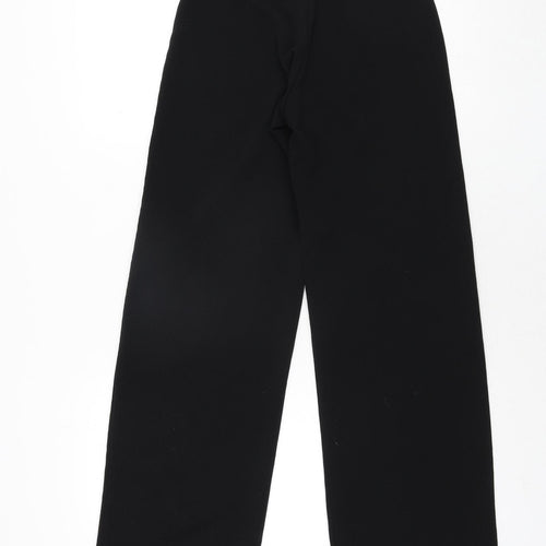 I SAW IT FIRST Womens Black Polyester Trousers Size 8 L32 in Regular - Belted