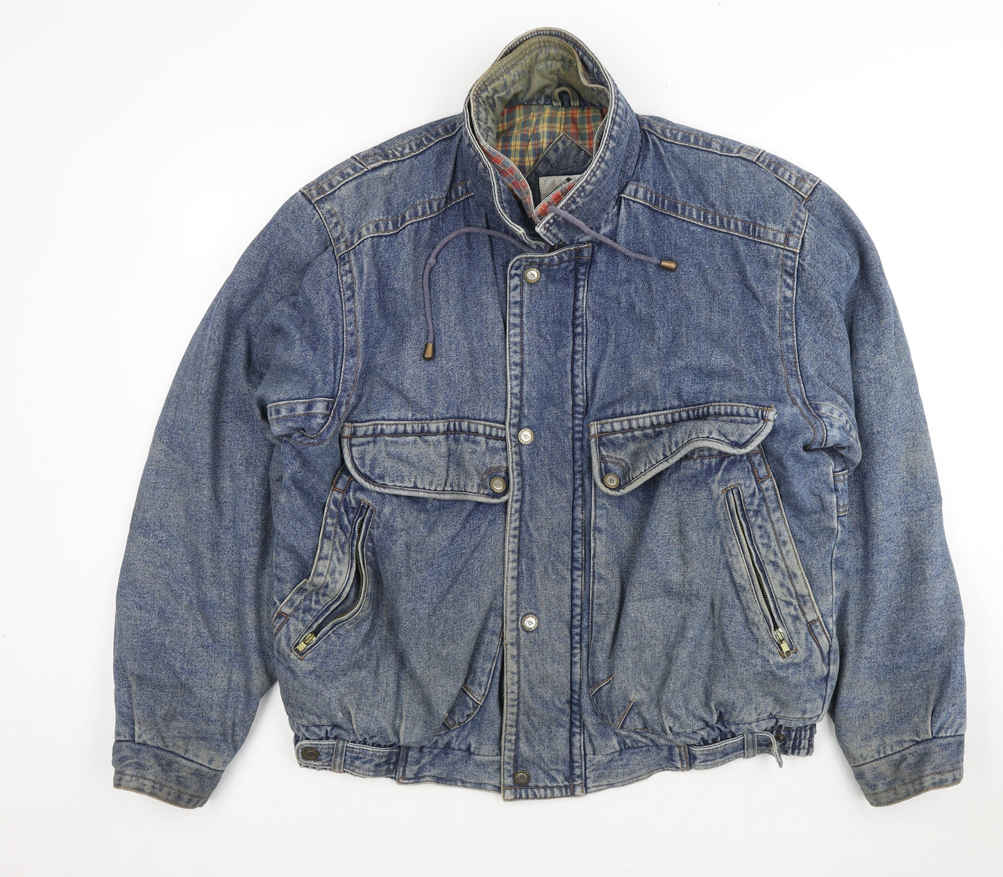 Horizon Mens Blue Jacket Size L Zip