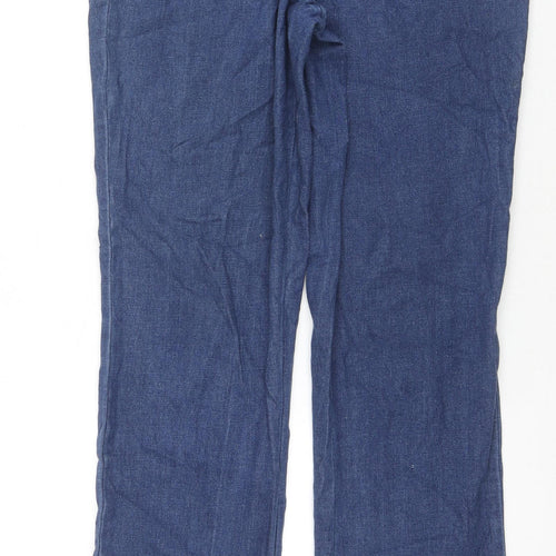 Cotton Traders Womens Blue Cotton Jegging Jeans Size 12 L30 in Regular