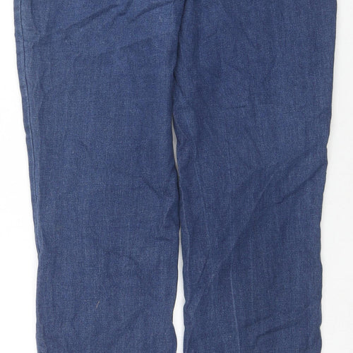 Cotton Traders Womens Blue Cotton Jegging Jeans Size 12 L30 in Regular