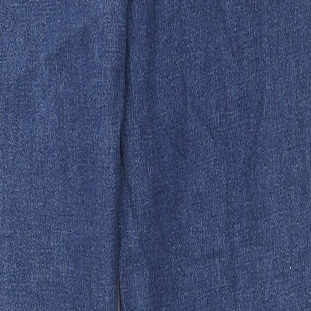 Cotton Traders Womens Blue Cotton Jegging Jeans Size 12 L30 in Regular