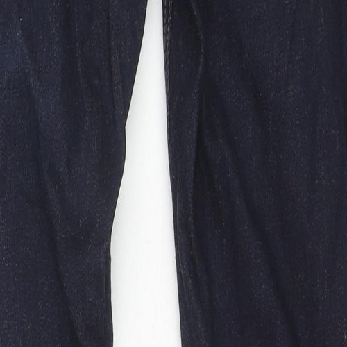 Easy Mens Blue Cotton Skinny Jeans Size 28 in L32 in Regular Zip