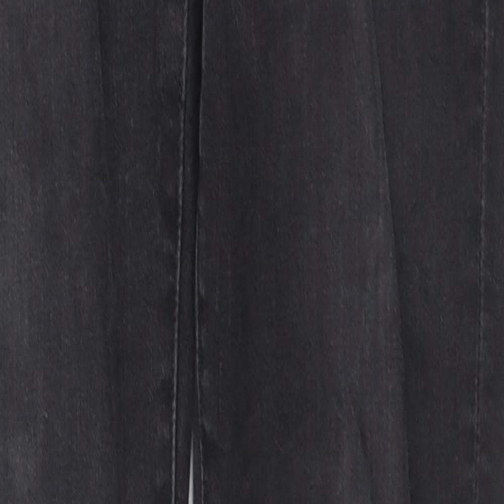 H&M Womens Black Cotton Skinny Jeans Size 28 in L30 in Regular Zip