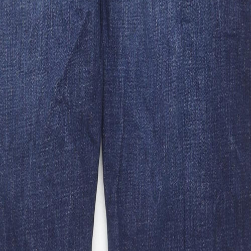Yes Friends. Mens Blue Cotton Skinny Jeans Size 32 in L30 in Regular Zip