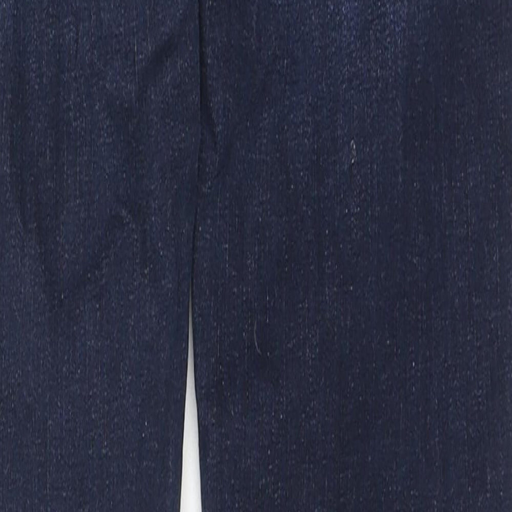 River Island Womens Blue Cotton Skinny Jeans Size 6 L30 in Regular Zip