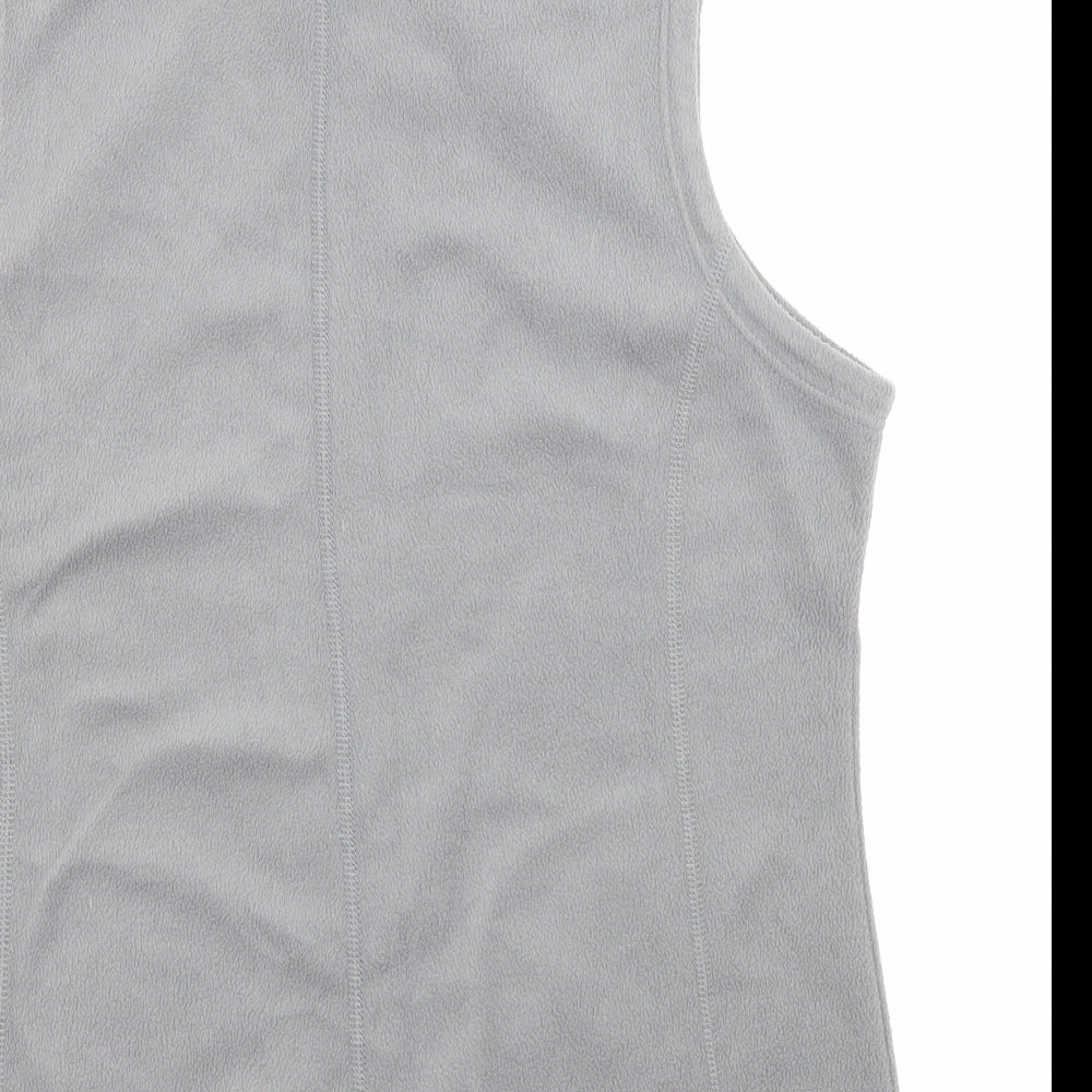 Donnay Womens Grey Gilet Jacket Size 12 Zip