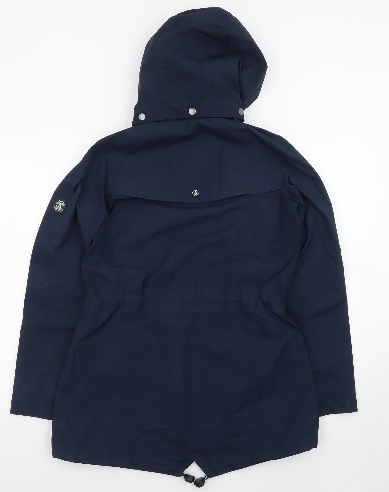 Barbara Womens Blue Jacket Size 10 Zip