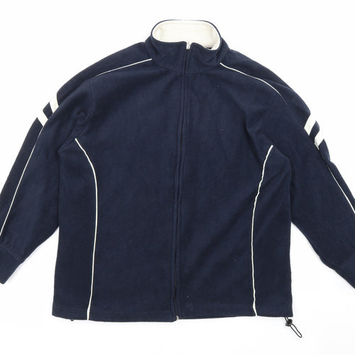 MX Mens Blue Jacket Size L Zip