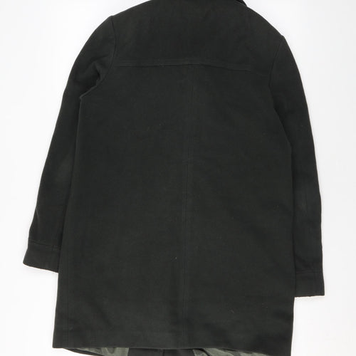 Viyella Womens Green Overcoat Coat Size 10 Zip