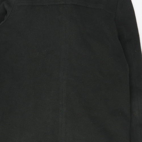Viyella Womens Green Overcoat Coat Size 10 Zip