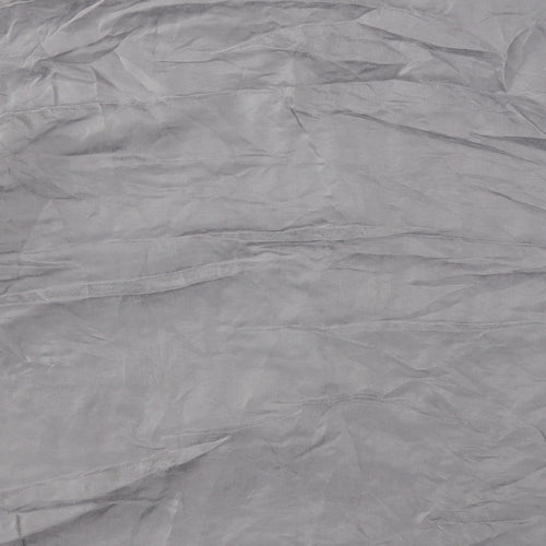 Marks and Spencer Womens Grey Cupro Basic Button-Up Size 22 Collared