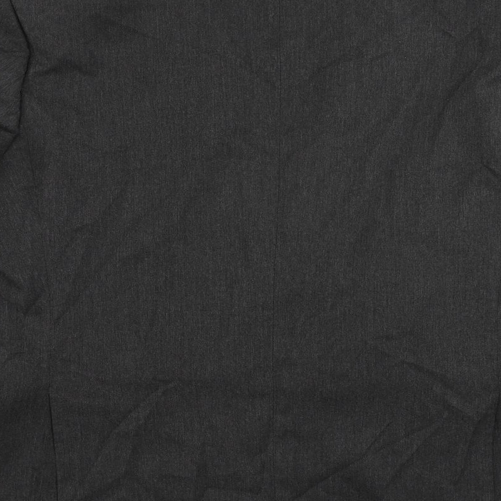 Marks and Spencer Mens Grey Polyester Jacket Suit Jacket Size 44 Regular