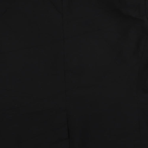 NEXT Mens Black Polyester Jacket Suit Jacket Size 46 Regular