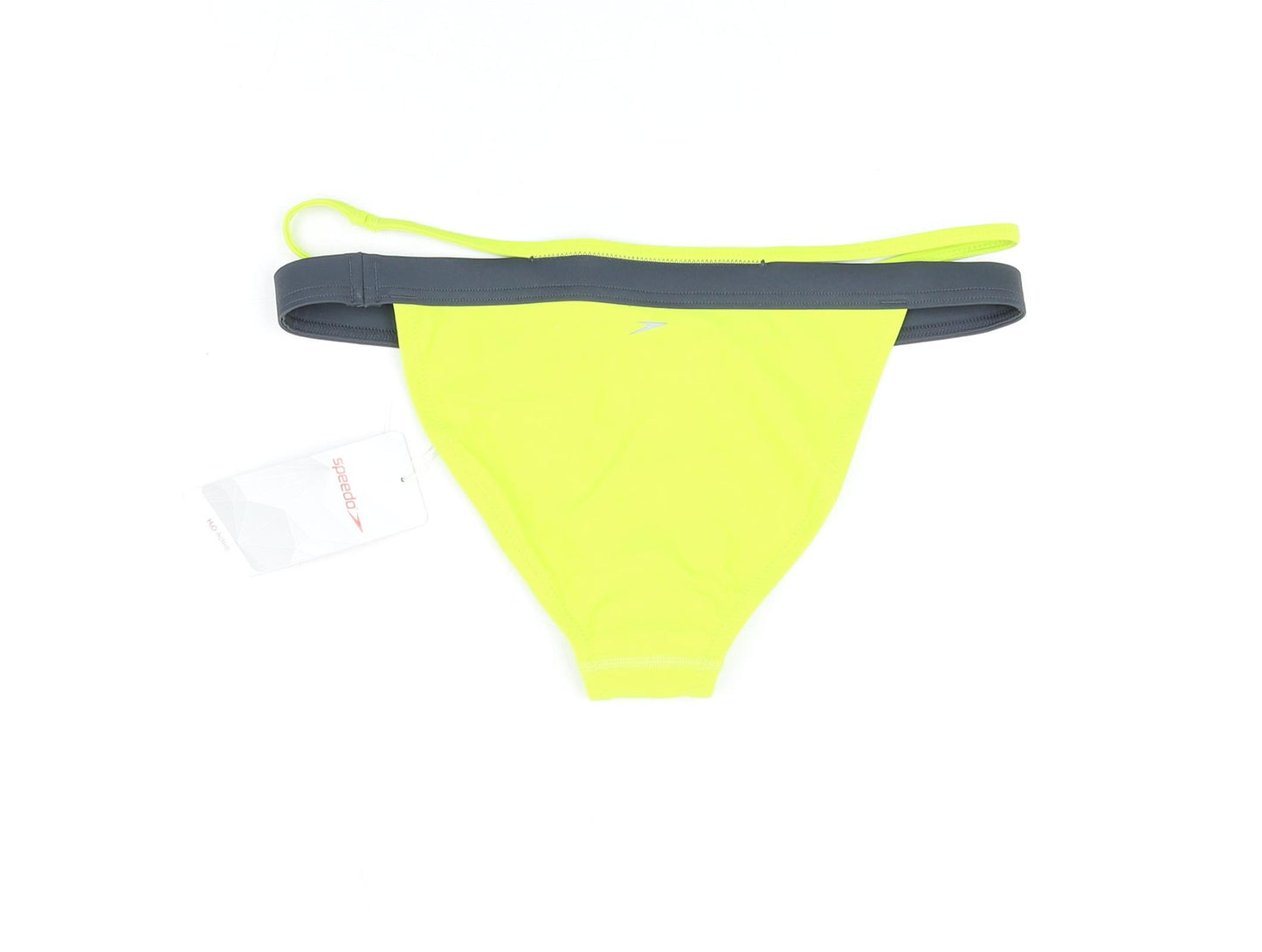 Speedo Womens Yellow Polyamide Swim Bottom Size M