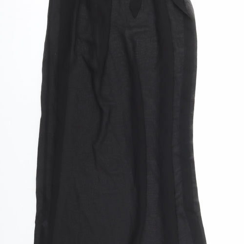 ASOS Womens Black Polyester Cover Up Size 10