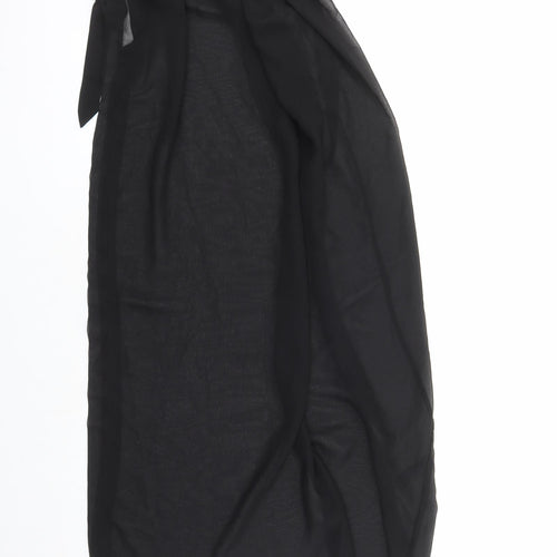 ASOS Womens Black Polyester Cover Up Size 10