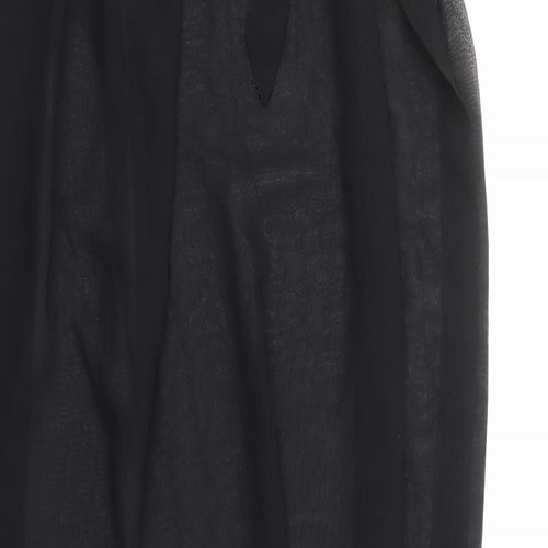ASOS Womens Black Polyester Cover Up Size 10
