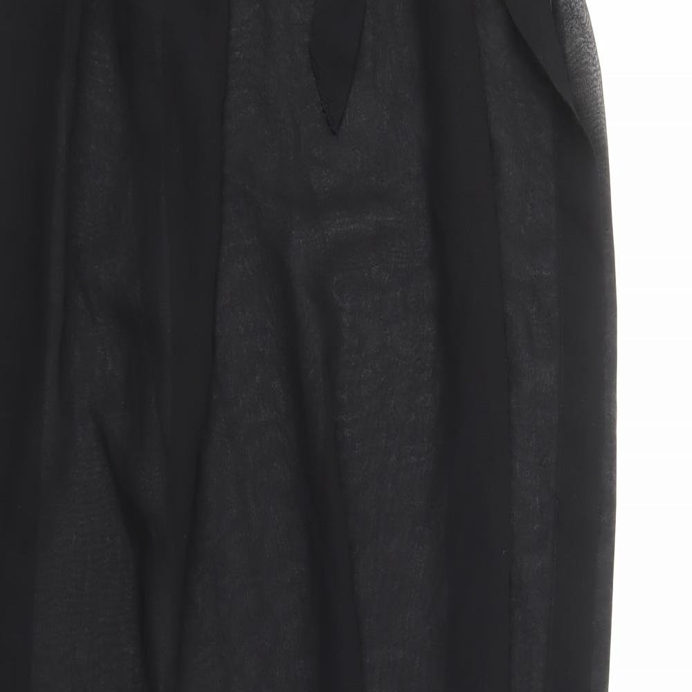 ASOS Womens Black Polyester Cover Up Size 10