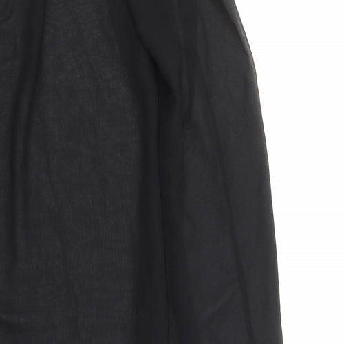 ASOS Womens Black Polyester Cover Up Size 10