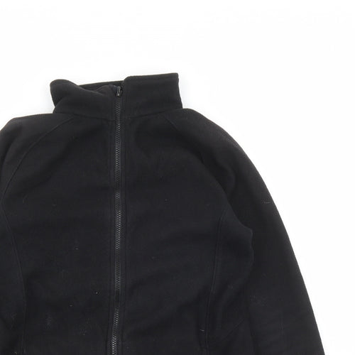 Peter Storm Womens Black Jacket Size 10 Zip - Pockets