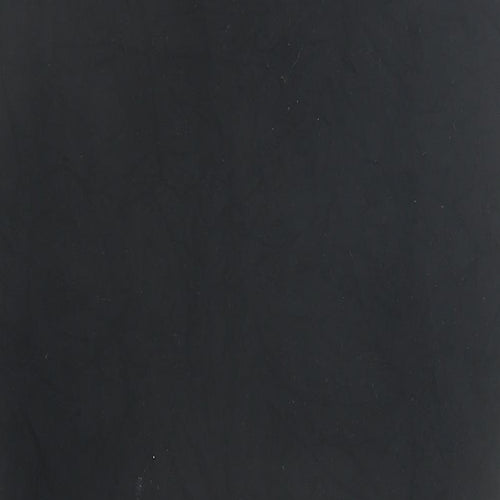 Boohoo Womens Black Viscose Bandage Skirt Size 6 - Elasticated Waist