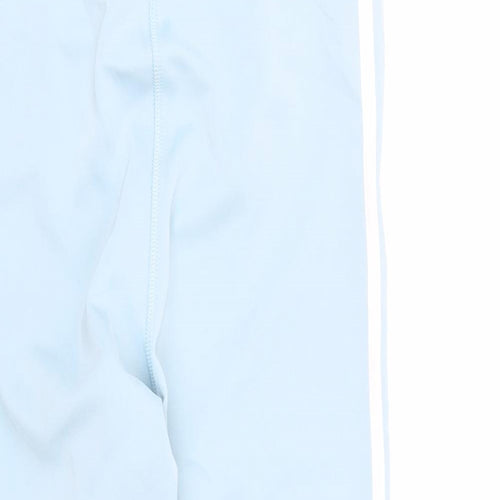 adid Womens Blue Polyester Capri Leggings Size S L20 in Regular