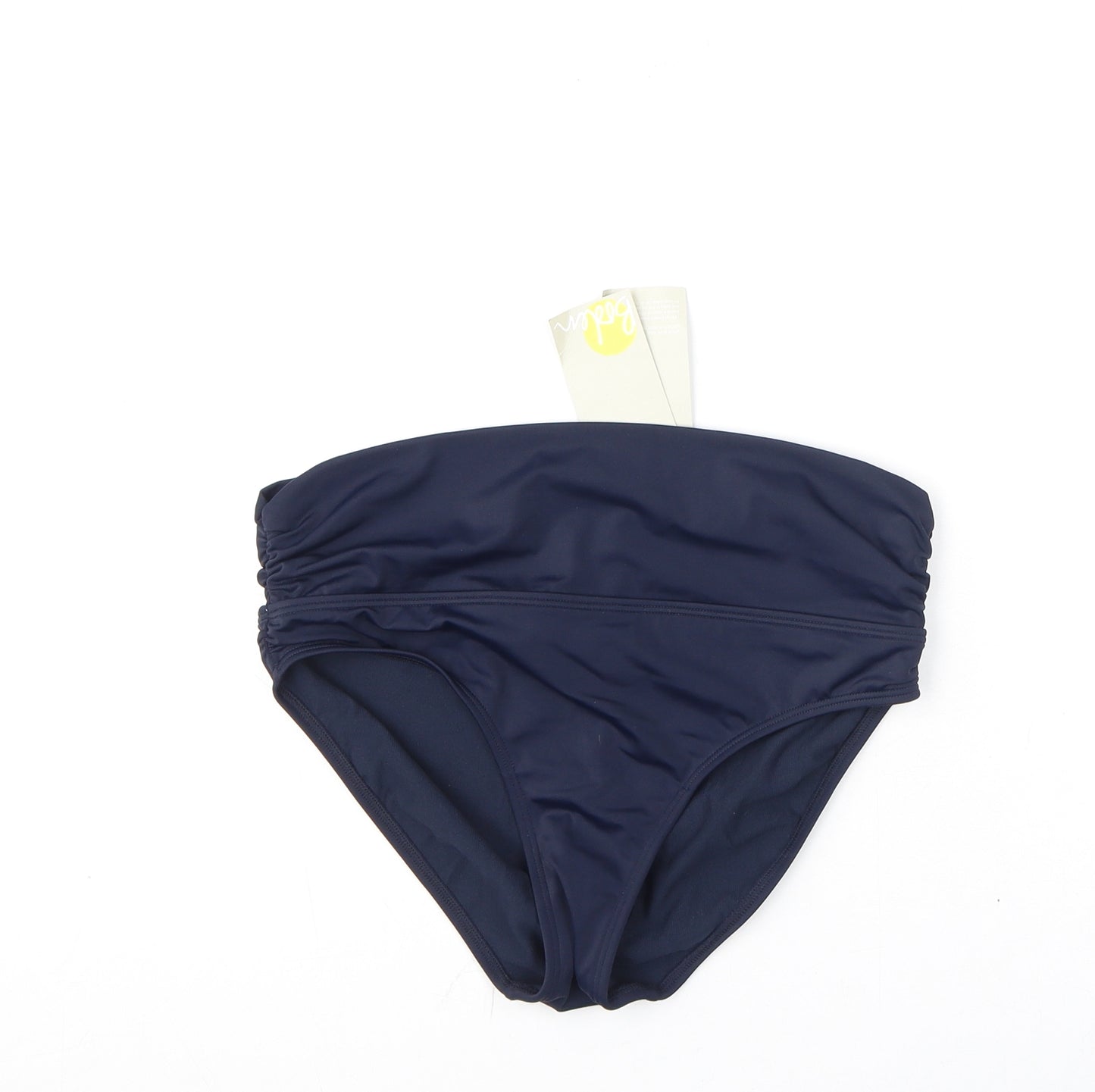 Boden Womens Blue Polyamide Swim Bottom Size 10