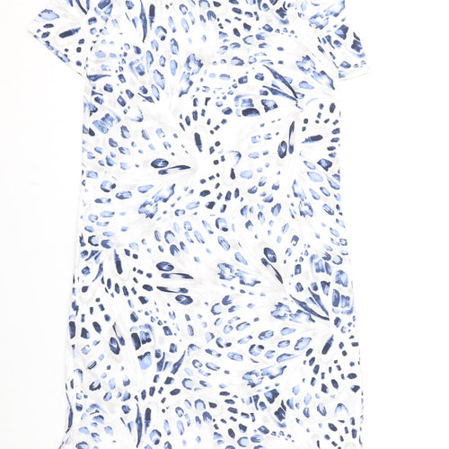 Marks and Spencer Womens Multicoloured Geometric Cotton Top Dress Size XS