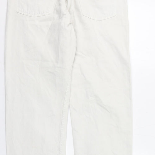 Levi's Mens Beige Cotton Straight Jeans Size 36 in L30 in Regular Zip