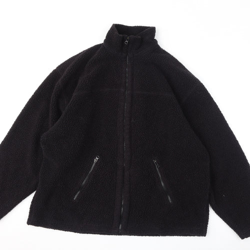 Items Womens Black Jacket Size XL Zip