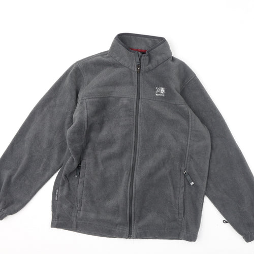 Karrimor Mens Grey Jacket Size M Zip
