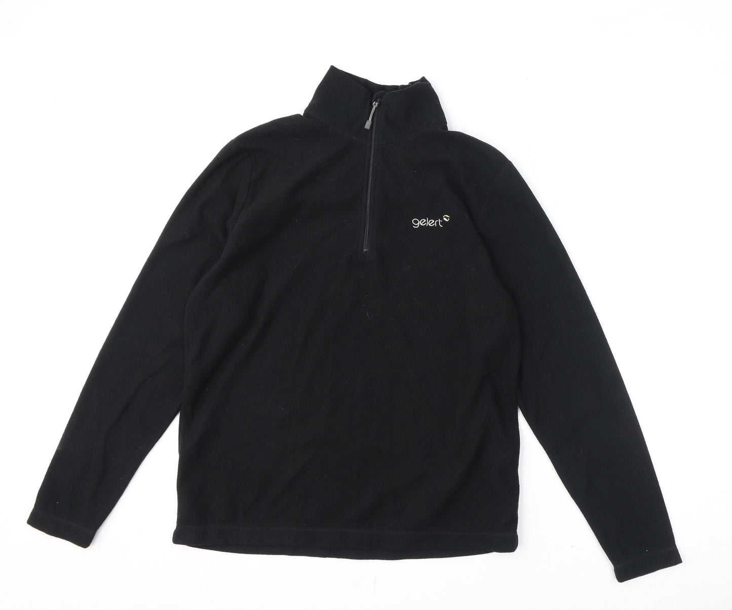 Gelert Womens Black Polyester Pullover Sweatshirt Size XS Zip