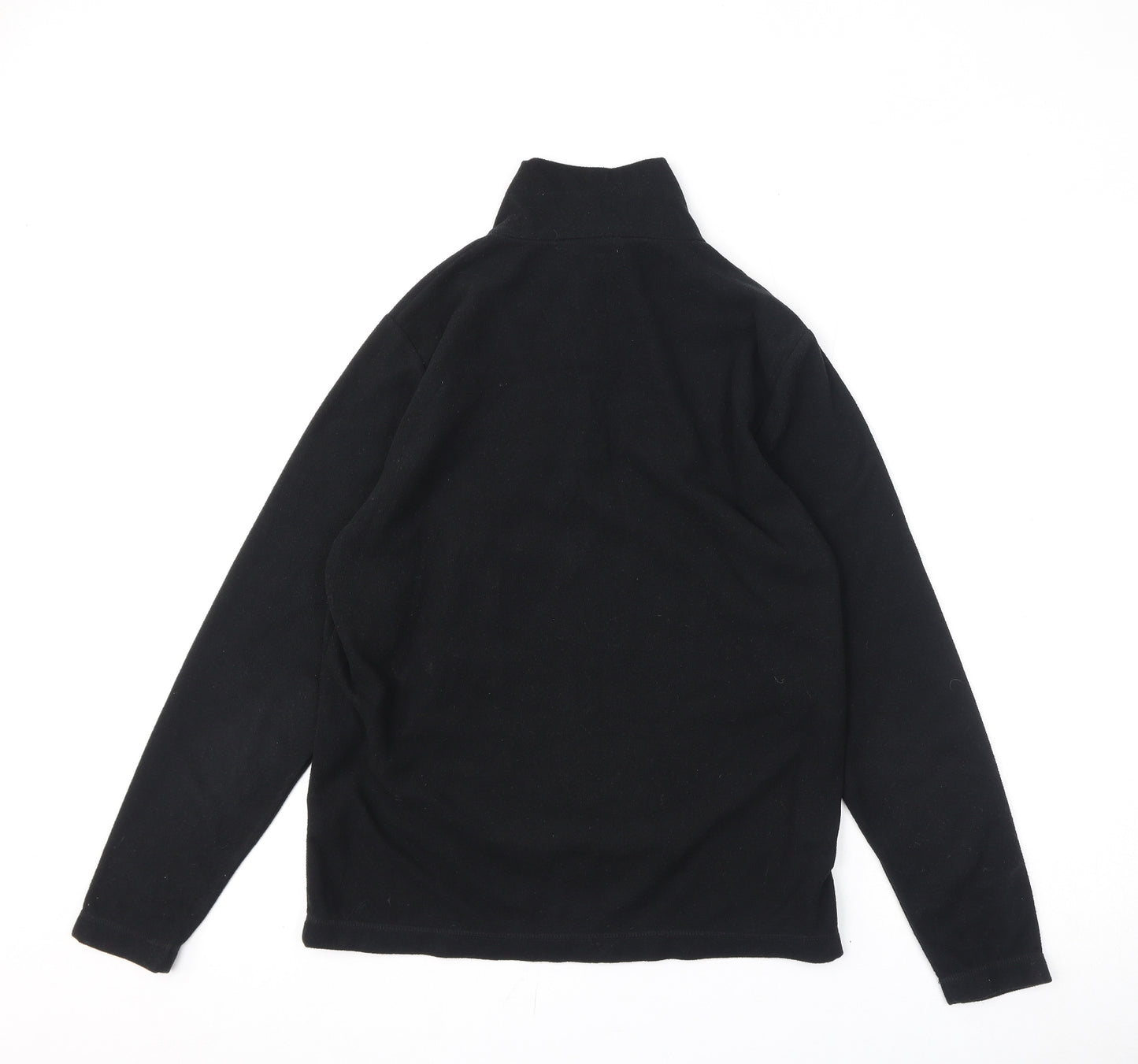 Gelert Womens Black Polyester Pullover Sweatshirt Size XS Zip