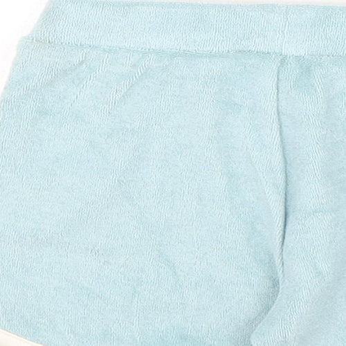 Marks and Spencer Girls Blue Cotton Cropped Trousers Size 6-9 Months Pullover - Shorts, Harry Potter