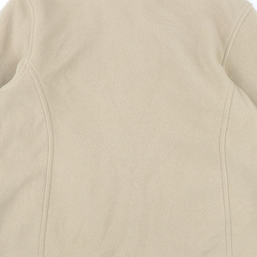 Marks and Spencer Womens Beige Jacket Size 12 Zip