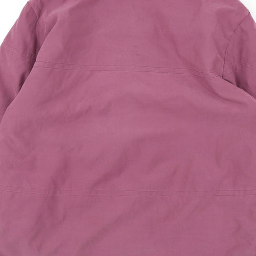 Steilmann Womens Pink Windbreaker Coat Size 10 Zip