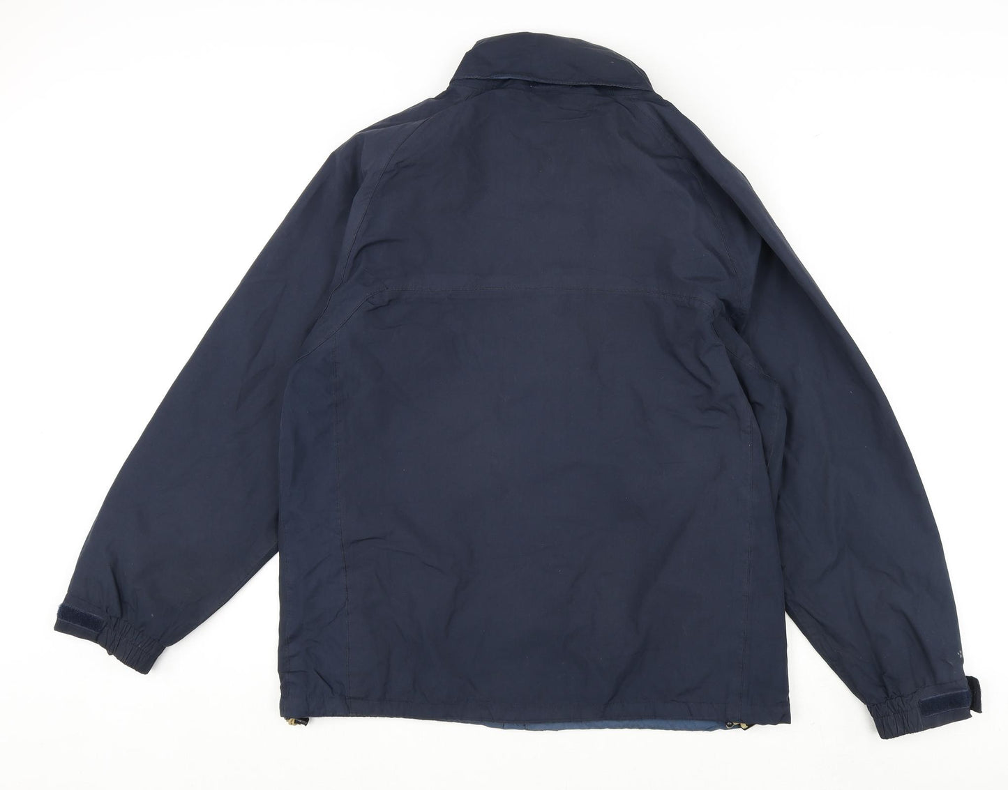 Regatta Mens Blue Rain Coat Coat Size M Zip