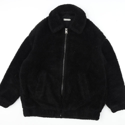 Light Before Dark Womens Black Jacket Size S Zip