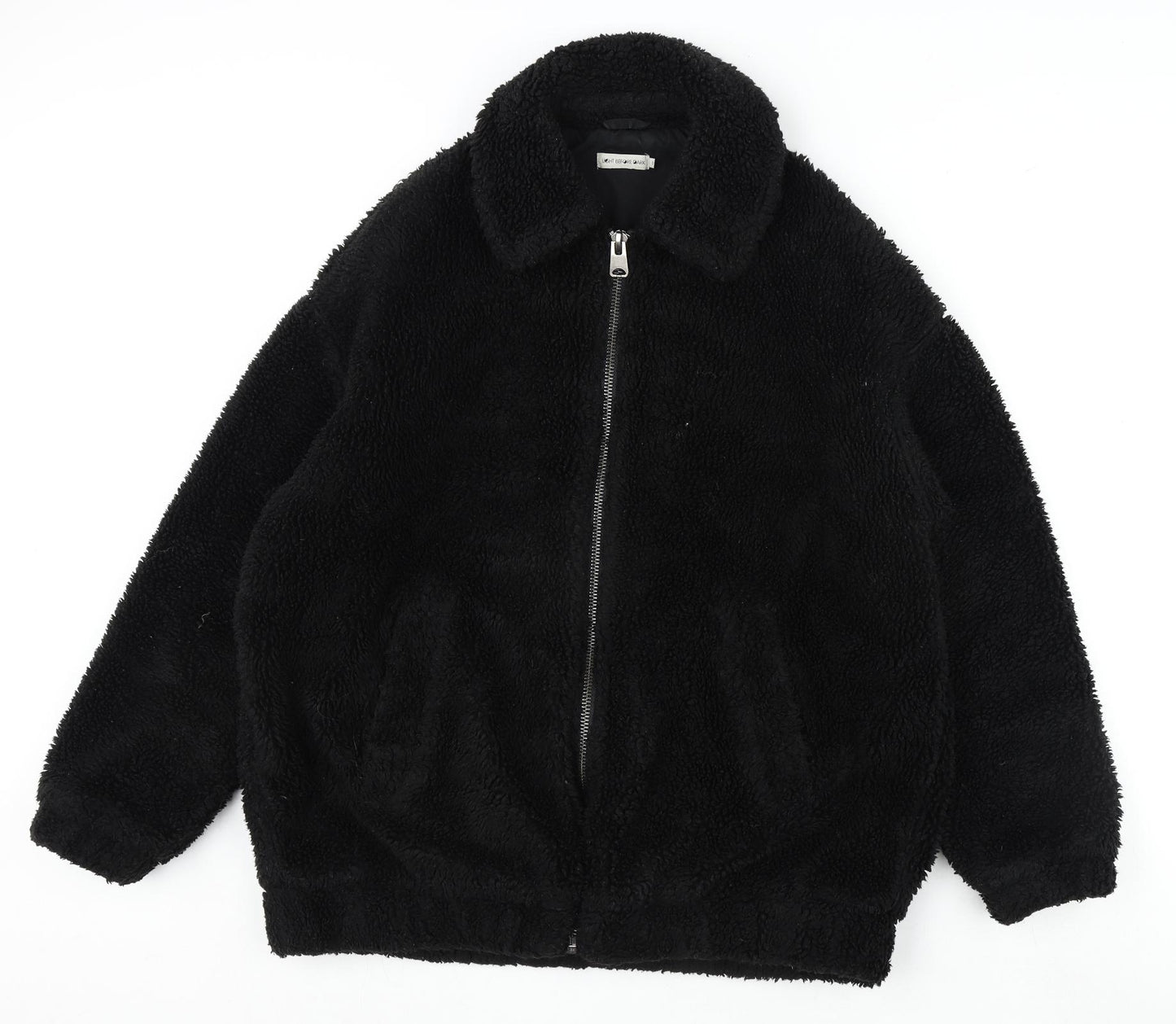 Light Before Dark Womens Black Jacket Size S Zip