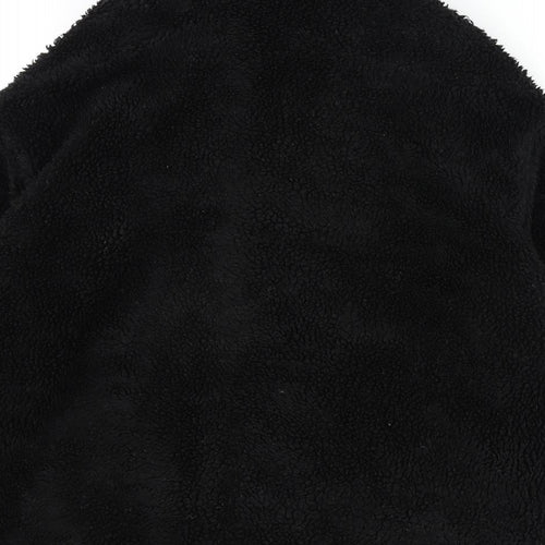 Light Before Dark Womens Black Jacket Size S Zip