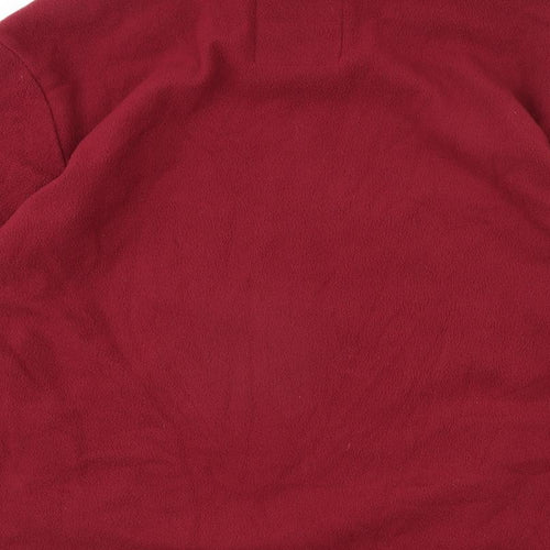 Atlas Mens Red Jacket Size L Zip
